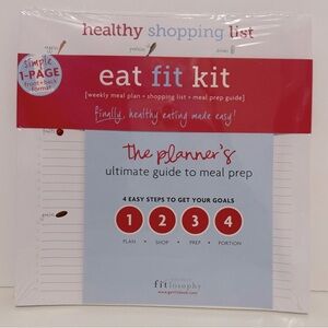 Fitlosophy Eat Fit Kit - Eat Fit Kit Meal Prep Guide